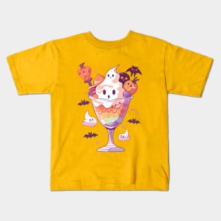 Spooky Month Sundae. Halloween Ice Cream Kids T-Shirt